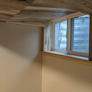 The Beetle kill pine Basement