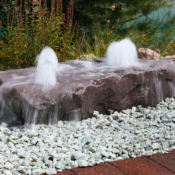 Boulder Fountains and Bubbling Rocks