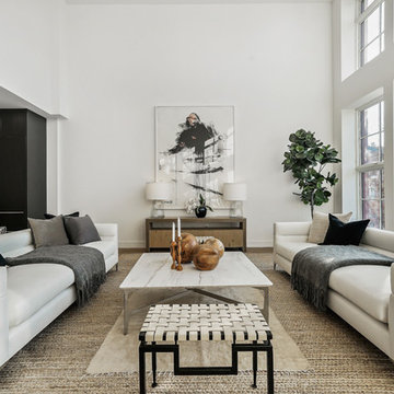 Transitional Living Room