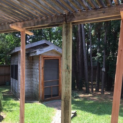 Pergola Posts Repairs - Pergolas
