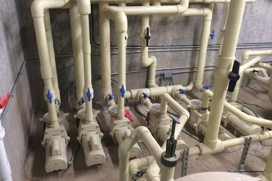 Commercial pool start up for Supreme Pools & Saunas