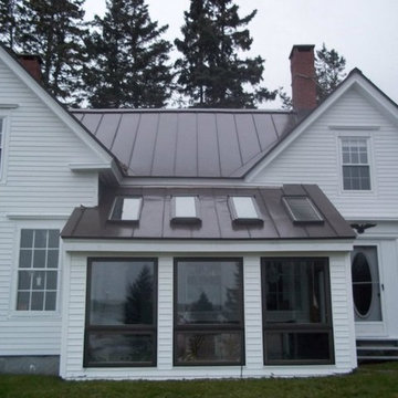 Completed Metal Roofing Project