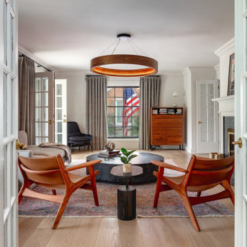 Tradition Colonial Transforms into Modern Farmhouse with Main Floor Remodel