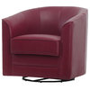 Milo Swivel Chair, Red
