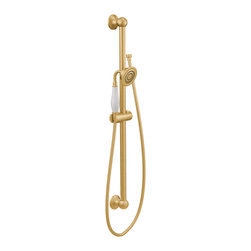 Weymouth Moen Eco-Performance Handheld Shower - Brushed Gold - Showerheads And Body Sprays