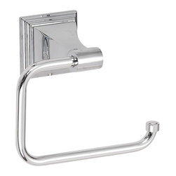 Designers Impressions - 600 Series Polished Chrome Toilet Paper Holder - Toilet Paper Holders