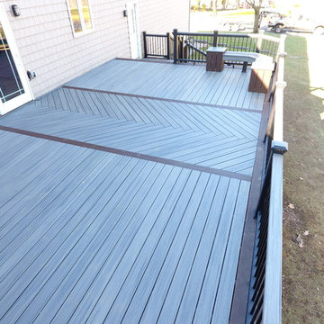 Island mist deck , with Vintage lantern Picture Frame