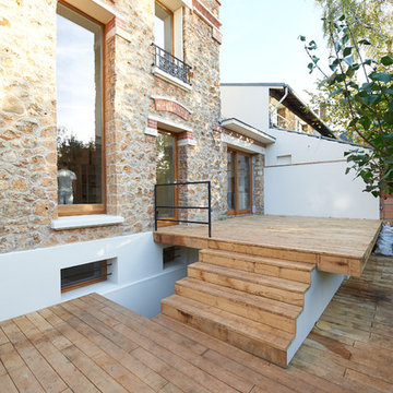 Terrasse sur jardin