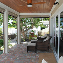 rear of house