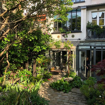 Aménagement paysager d'un jardin de ville à Malakoff...