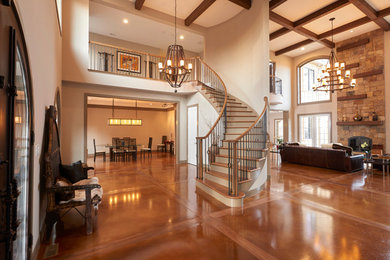 Concrete floor hallway photo in Baltimore