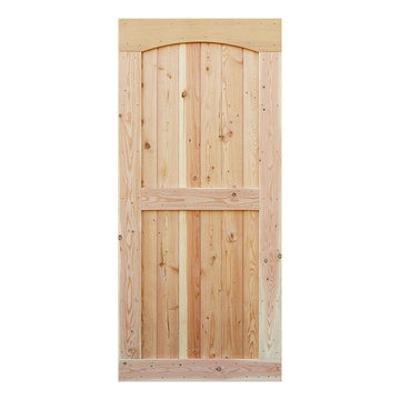 Arched Top Interior Rustic Barn Door