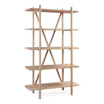 Essential Shelving Unit Oak - Large