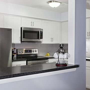 Black & White Bachelor Pad