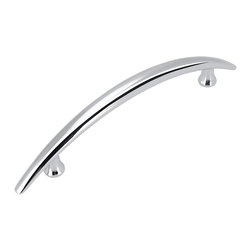 Cosmas - Cosmas 1832CH Polished Chrome 3-3/4&rdquo; CTC (96mm) Cabinet Pull [10-PACK] - Cabinet And Drawer Handle Pulls