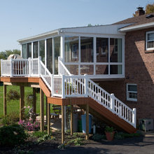 screened deck area
