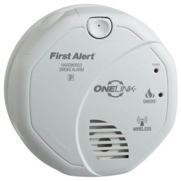 First Alert Smoke Alarm Battery Operated 120V