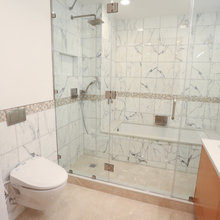 Tub in shower