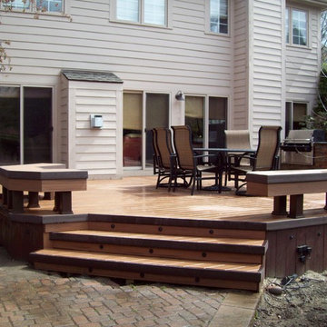 TREX TRANSCENDS TIKI TORCH BIRMINGHAM DECK