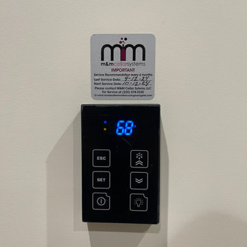 Digital Controller M&M Cellar Systems Wine Cooling
