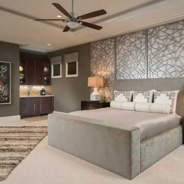 Stunning Accents showcase Master Bathroom and Bedroom Suite design