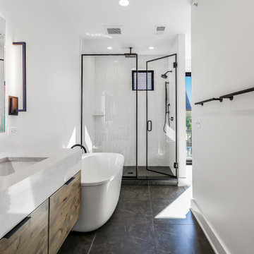 End Unit - Transitional Modern Luxury Rowhome Heritage Place Naperville, IL