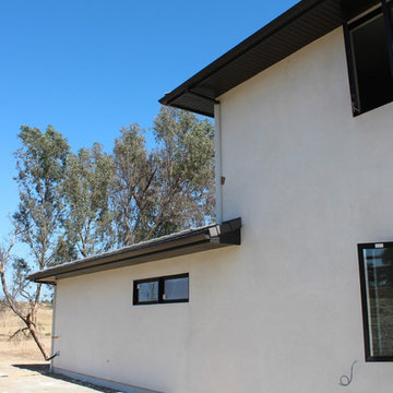 Temecula Ca. Soffit, Fascia, Gutters, Downspouts, Beam Cap, After Stucco