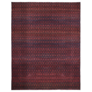 Weave & Wander Welch Oriental Machine Washable Pink/Blue Rug, 3'11"x6'