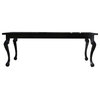 Hearst Dining Table, Black Reclaimed Dining Wood