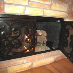 Iron Firescreens - Fireplace Screens