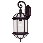 Savoy House - Savoy House Kensington Wall Mount Lantern in Textured Black 5-0630-BK - Classic exterior fixture available in two finishes: Textured Black and Rustic Bronze with Clear Beveled Glass.