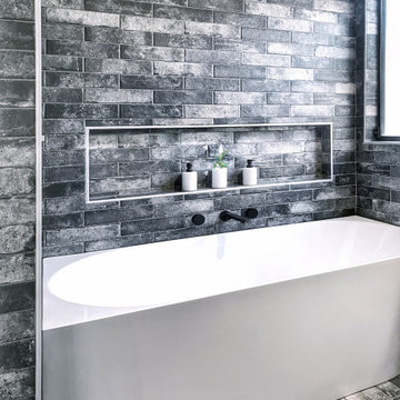 Modern Industrial Chic: Urban Property Developers' Exquisite Bathroom Design
