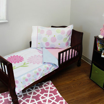 Fairy Flowers Toddler Bedding Set