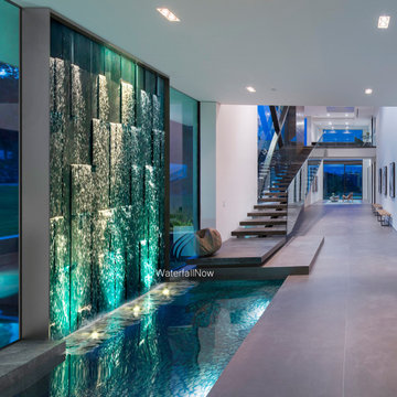 Custom Waterfalls Waterwalls Fountains Reflecting Pools Bubblers Water Features