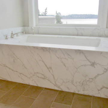 Marble Tub deck