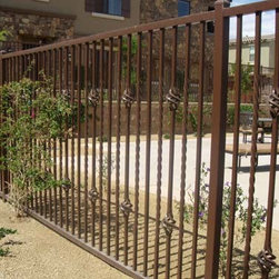 Decorative Iron Work - Home Fencing And Gates