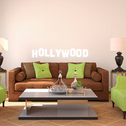 California Hollywood Sign - Wall Decals