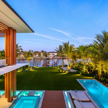 Balcony View at Sunset
