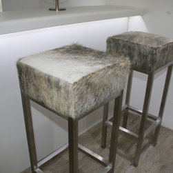 Cowhide Bar Stools - Bar Stools and Kitchen Stools