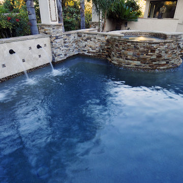 Tapered Ledger Stone Water Feature