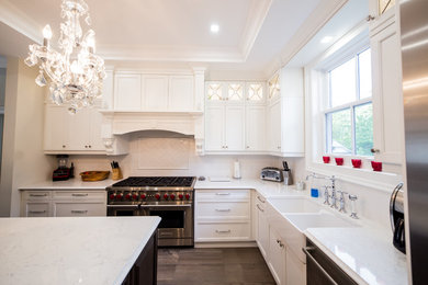 Kitchen - transitional kitchen idea in Toronto