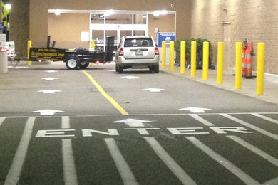 Commercial Parking Lot Striping and Sealing