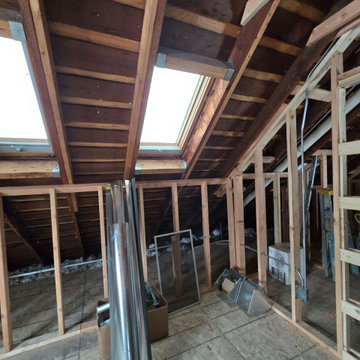 Attic Roof Deck Spray Foam Insulation