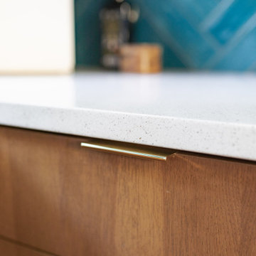 A Mid-Century Kitchen That Maximizes Every Inch