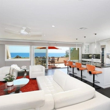 North Laguna Beach Ocean View Condo total remodel