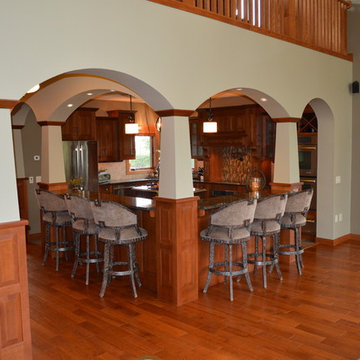 Southern Minnesota New Age Craftsman Custom Home #816