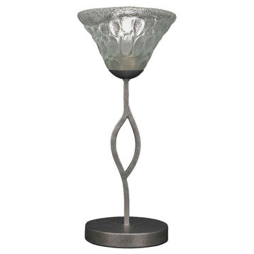 Toltec Lighting 140-AS-451 Revo - 7" One Light Mini Table Lamp