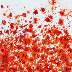 Red & Orange I - Paintings