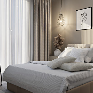 Redesign of the Bedroom and Nursery in Modern Style