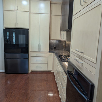 Japandi Maple Negresco kitchen